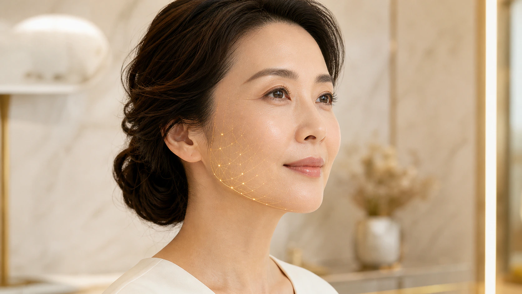 Thẩm mỹ chỉ vàng 24k